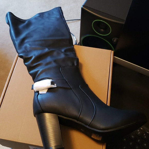 journee collection carver women's high heel boots